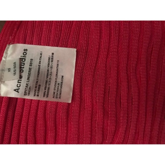 Acne Studios Spitak Lingerie Ribbed Sweater - Picture 8 of 8